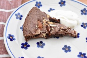 Chokoladekage med mandelmel - nem kage opskrift