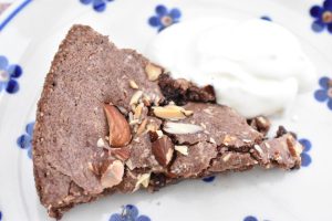 Chokoladekage med mandelmel - nem kage opskrift