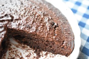 Glutenfri chokoladekage uden sukker - sund kage