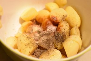 Brasede kartofler i airfryer - sprøde og lækre