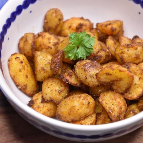 Brasede kartofler i airfryer - sprøde og lækre