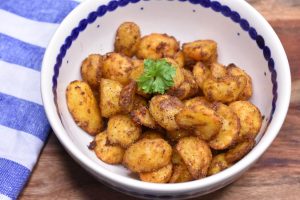 Brasede kartofler i airfryer - sprøde og lækre