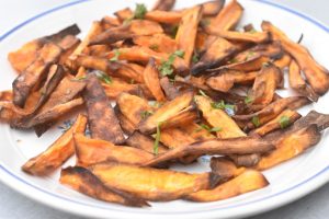 Søde kartofler - opskrift på søde kartoffel fritter