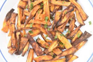 Søde kartofler - opskrift på søde kartoffel fritter