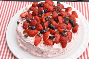 Sommerkage - nem opskrift på sommerlagkage