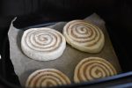 Frosne kanelsnegle i airfryer - sprøde og lækre