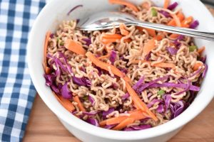 DSC_2699 • nogetiovnen.dk Nudelsalat - nem opskrift på kold asiatisk nudelsalat