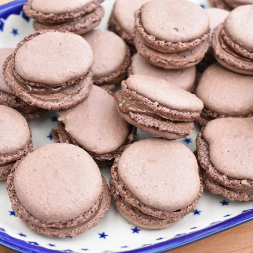 Macarons - nem opskrift med Nutella fyld