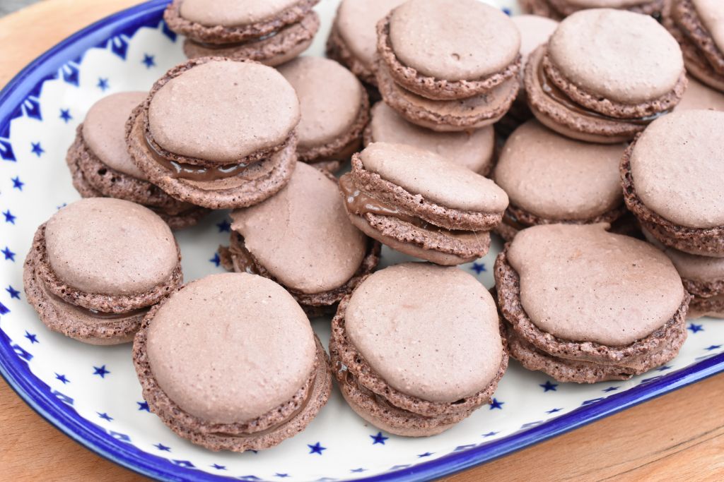 Macarons - nem opskrift med Nutella fyld