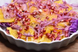 Appelsinsalat - nem opskrift på appelsin salat