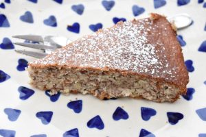 Glutenfri banankage - sund banankage uden sukker og mel