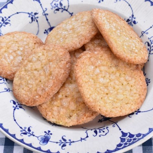 Citron cookies - sprøde citron småkager