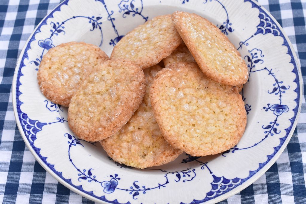 Citron cookies - sprøde citron småkager