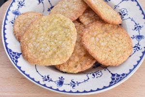 Citron cookies - sprøde citron småkager