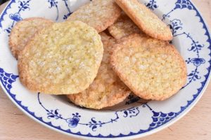 Citron cookies - sprøde citron småkager