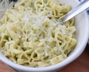 Pasta med ramsløg - nem pastaret med ramsløgscreme