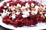 Rødbedesalat - nem rødbede salat med æbler og feta