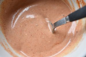 Big mac dressing uden drueagurker