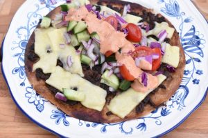 Big Mac Taco - opskrift på tortilla wrap med oksekød og dressing