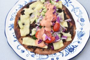 Big Mac Taco - opskrift på tortilla wrap med oksekød og dressing