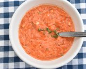 Romesco sauce - spansk tapas dip med grillet peberfrugt