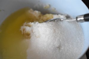 Butterdejsstang med makronfyld - lækre kage snitter