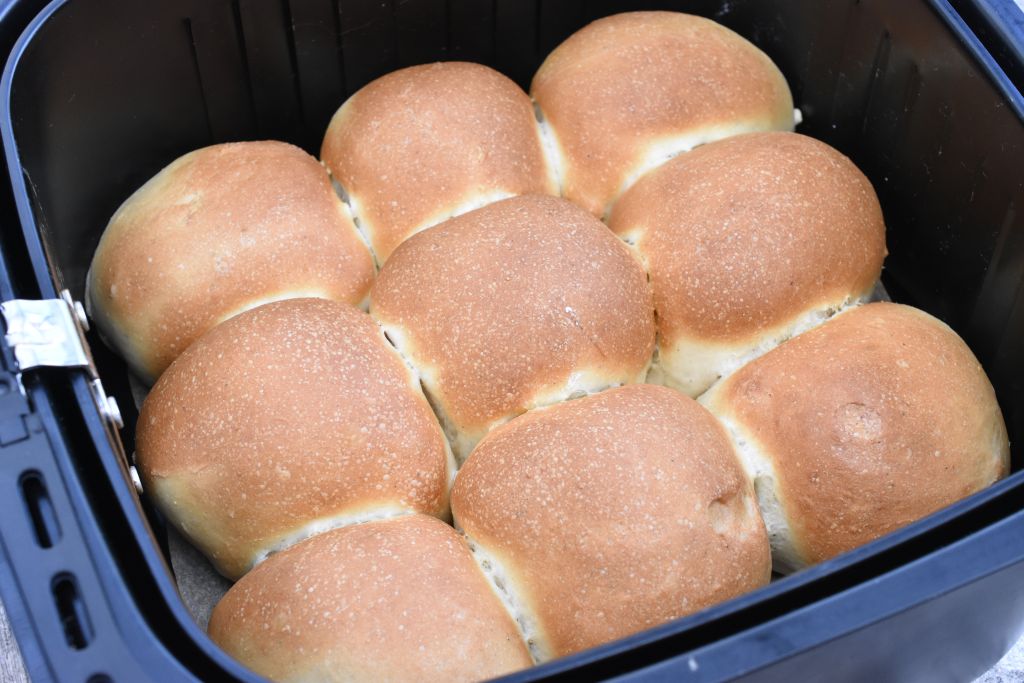Varme hveder i airfryer - hjemmebagte hveder i airfryeren