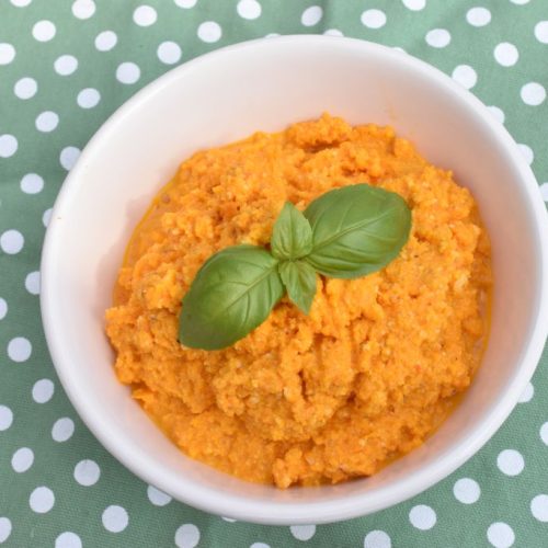 Gulerodspesto - nem pesto med gulerødder og mandler