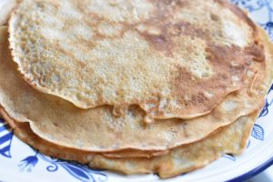 Rasmus Klump pandekager - opskrift på gammeldags pandekager