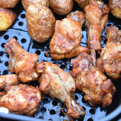 Hotwings i airfryer - sprøde og lækre - nem opskrift