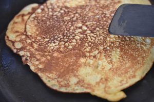 Majspandekager - opskrift på glutenfri pandekager med majsmel