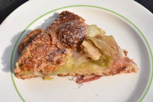Rabarbergalette - nem opskrift på sprød galette med rabarber