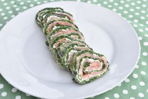 Lakseroulade med spinat - opskrift på spinatroulade med laks
