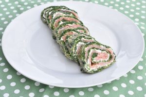 Lakseroulade med spinat - opskrift på spinatroulade med laks