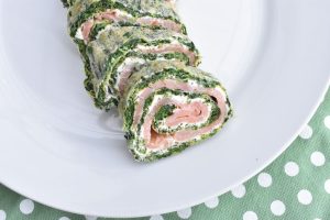 Lakseroulade med spinat - opskrift på spinatroulade med laks
