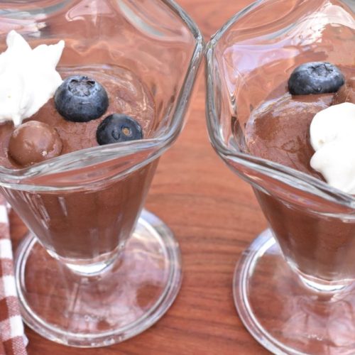Nicecream med chokolade - sund chokoladeis med banan