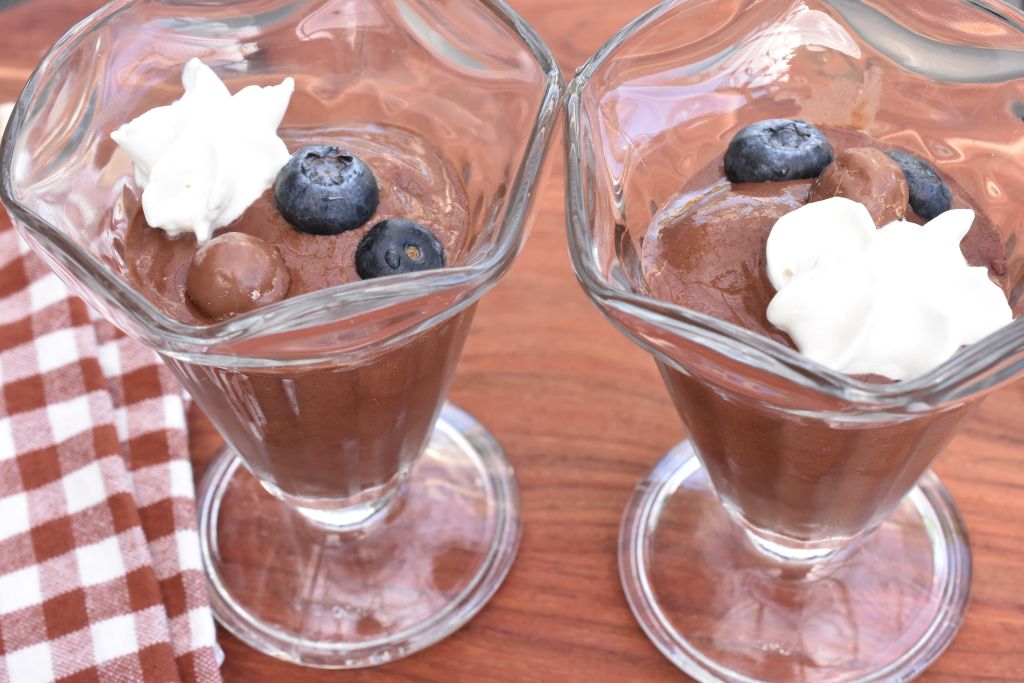 Nicecream med chokolade - sund chokoladeis med banan