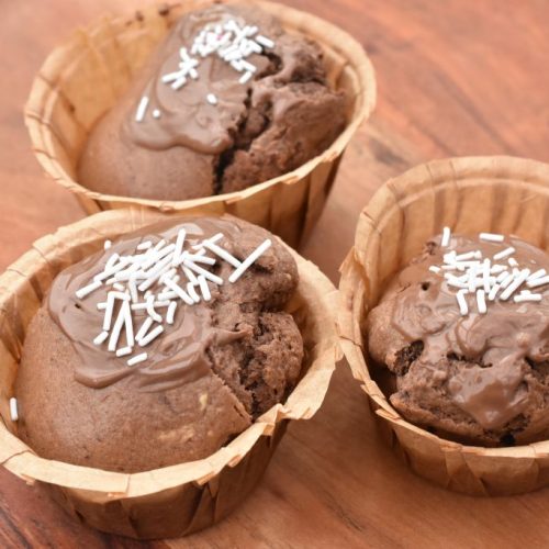 Nutella cupcakes - nemme chokolademuffins - opskrift