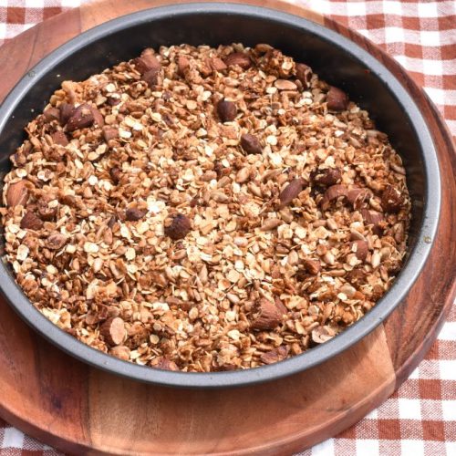 Granola i airfryer opskrift - honningristet og sprød