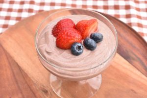 Skyr med kakao - opskrift på sund protein dessert