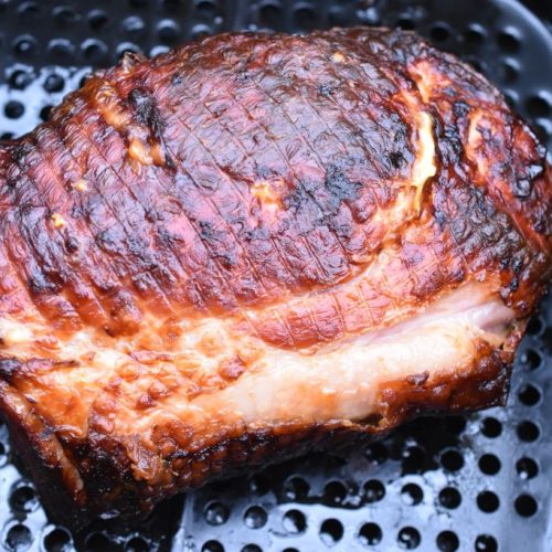 Skinke i airfryer - nem opskrift på røget skinke
