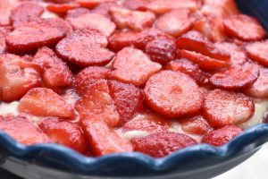 Nem tærte med jordbær - opskrift uden marcipan