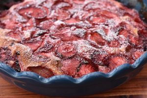 Nem tærte med jordbær - opskrift uden marcipan