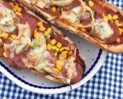 Pizza flutes - nemme minipizza til madpakke