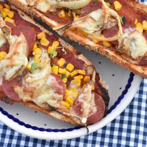 Pizza flutes - nemme minipizza til madpakke