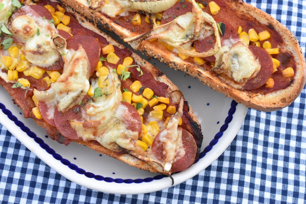 Pizza flutes - nemme minipizza til madpakke