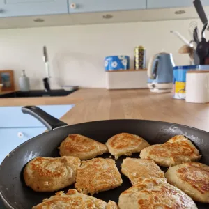 Jeg elsker vores nye køkken i sommerhuset!