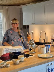 Jeg elsker vores nye køkken i sommerhuset!