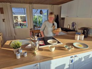 Jeg elsker vores nye køkken i sommerhuset!