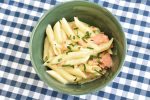 DSC_0158 • nogetiovnen.dk Pasta med laks - cremet pasta med fløde og laks